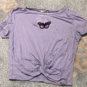 Purple gaze t shirt
